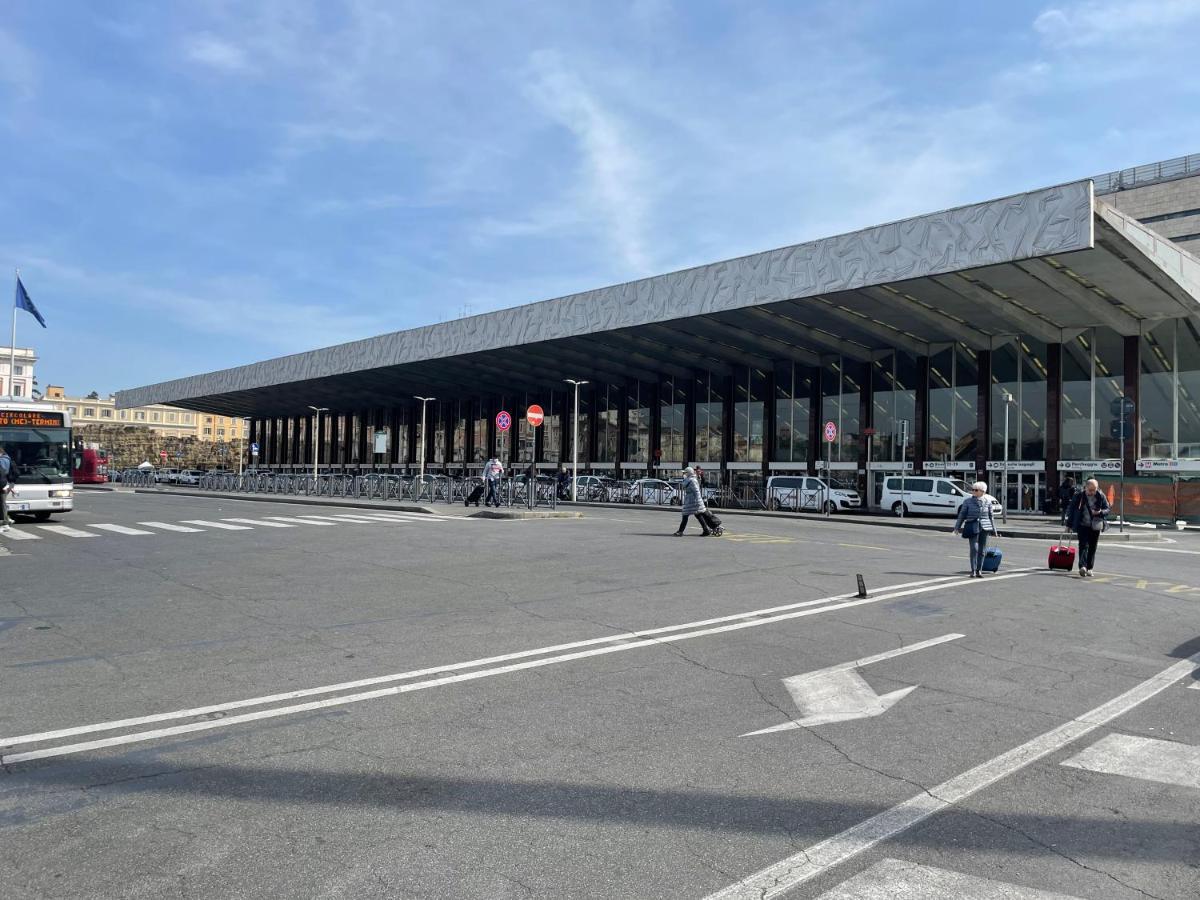 로마 Loft Esquilino Terrazza A Stazione Termini 아파트 외부 사진